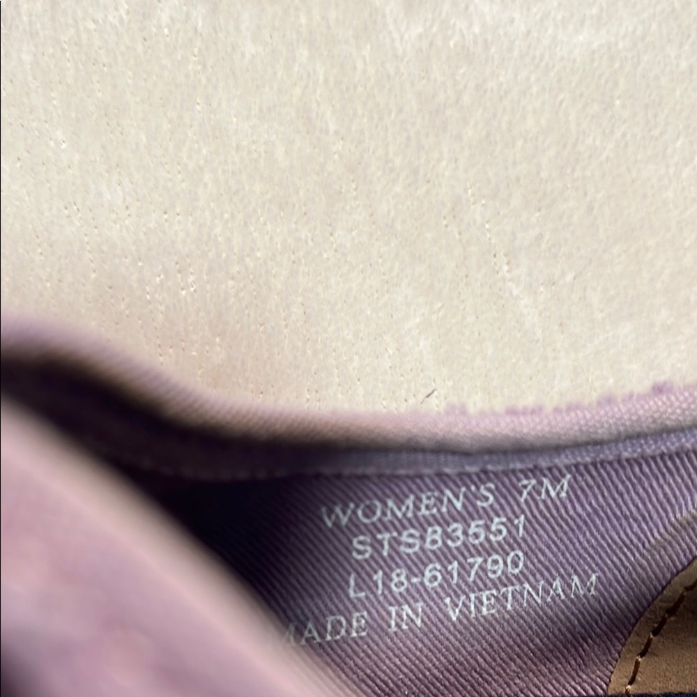 Sperry Purple Casual Slip-On Sneakers - Picture 4 of 4